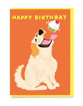 Noi Publishing- Golden Retriever Kid's Birthday Card